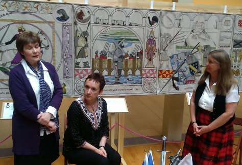 Cairistìona, Morag & Anne Pitcher (Storyteller)